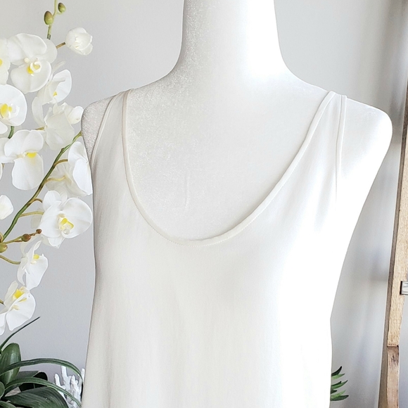 BCBG Max Azria white slip dress - Picture 6 of 11